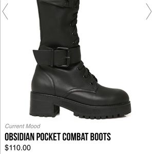 Current Mood Obsidian Boots